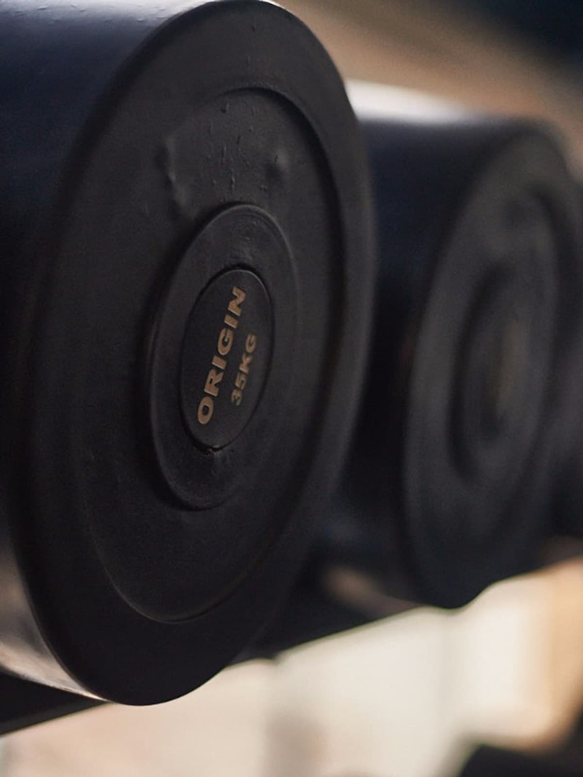 Weights racked and ready at the FTSA training area